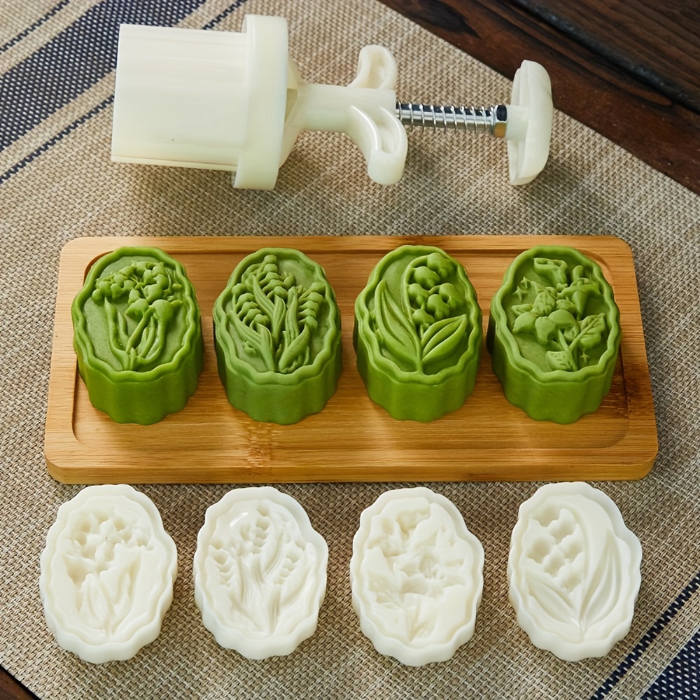 Ooncake Old Cookie Staps, 50G 3D Flowers Oon Cake Old Cookie Press