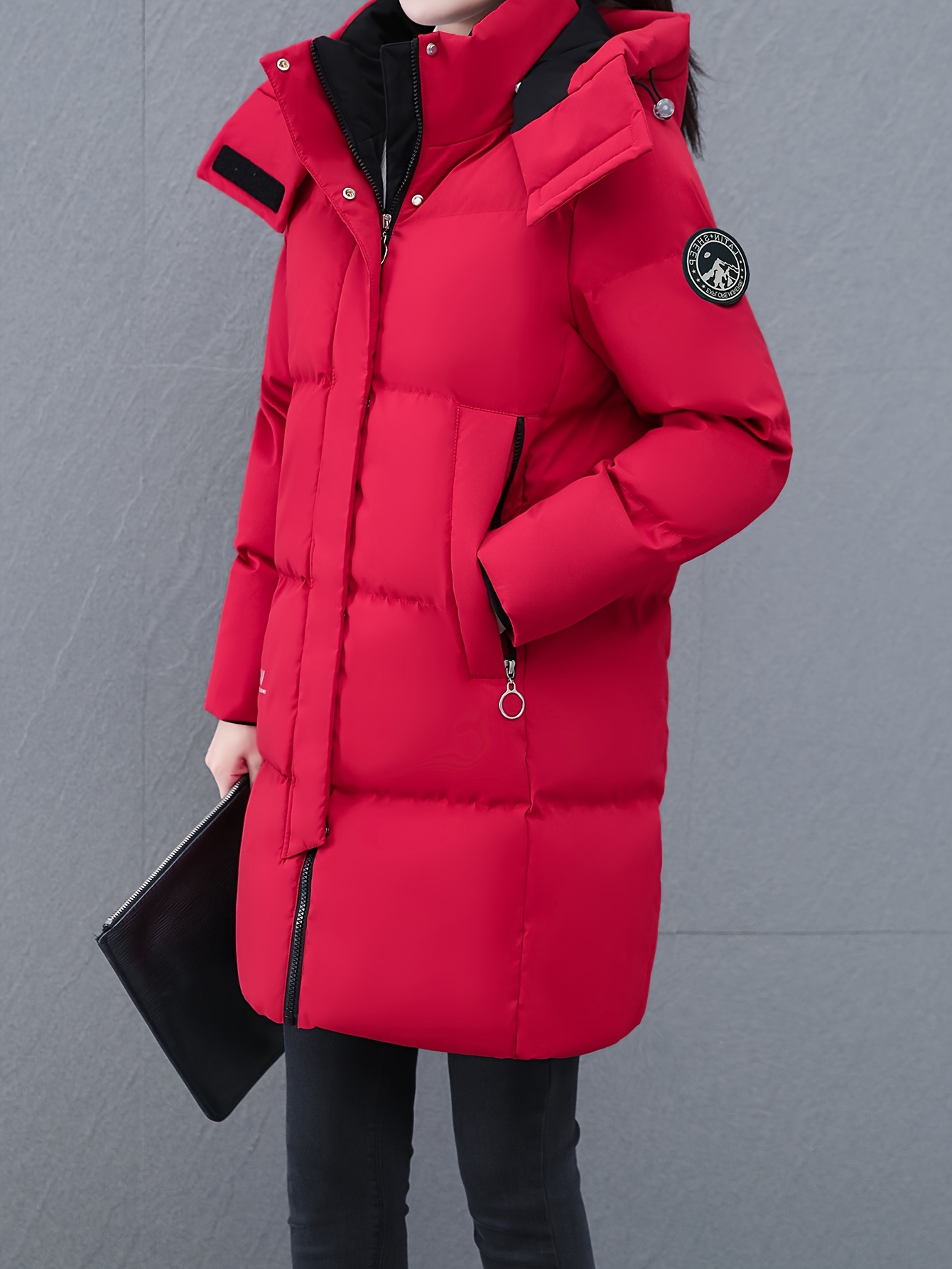 parka invernale donna giacca elegante alta qualità in Temu Italy