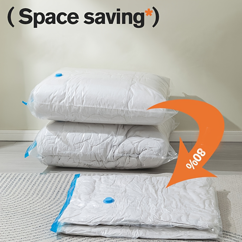 Space Saver Vacuum Storage Bags for Clothes, Small Compression Bags