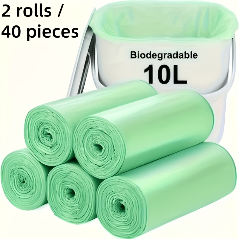 2pcs 40pcs thickened large size trash bags 15 14 18 93 l   thickened trash bags 20 thicker leak proof durable suitable for trash cans