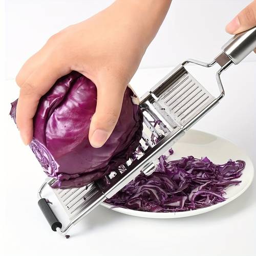 Stainless Steel Manual Vegetable Slicer - Easy-Clean, Multi-Purpose Kitchen Grater for Fruits & Veggies Slicer For Food And Vegetables Slicer Vegetable Cutter