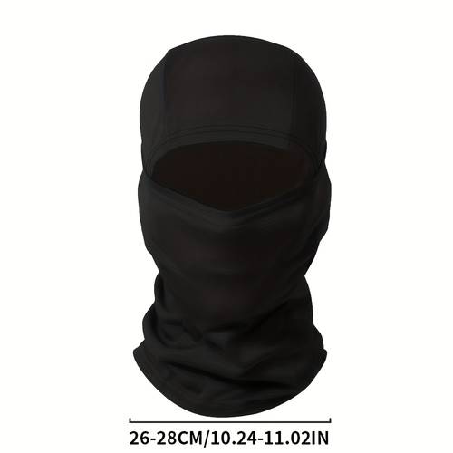 balaclava åndbare, hurtigtørrende fuld maske, letvægts polyesterstof, camo mønster, multi-anvendelig hovedbeklædning til udendørs aktiviteter
