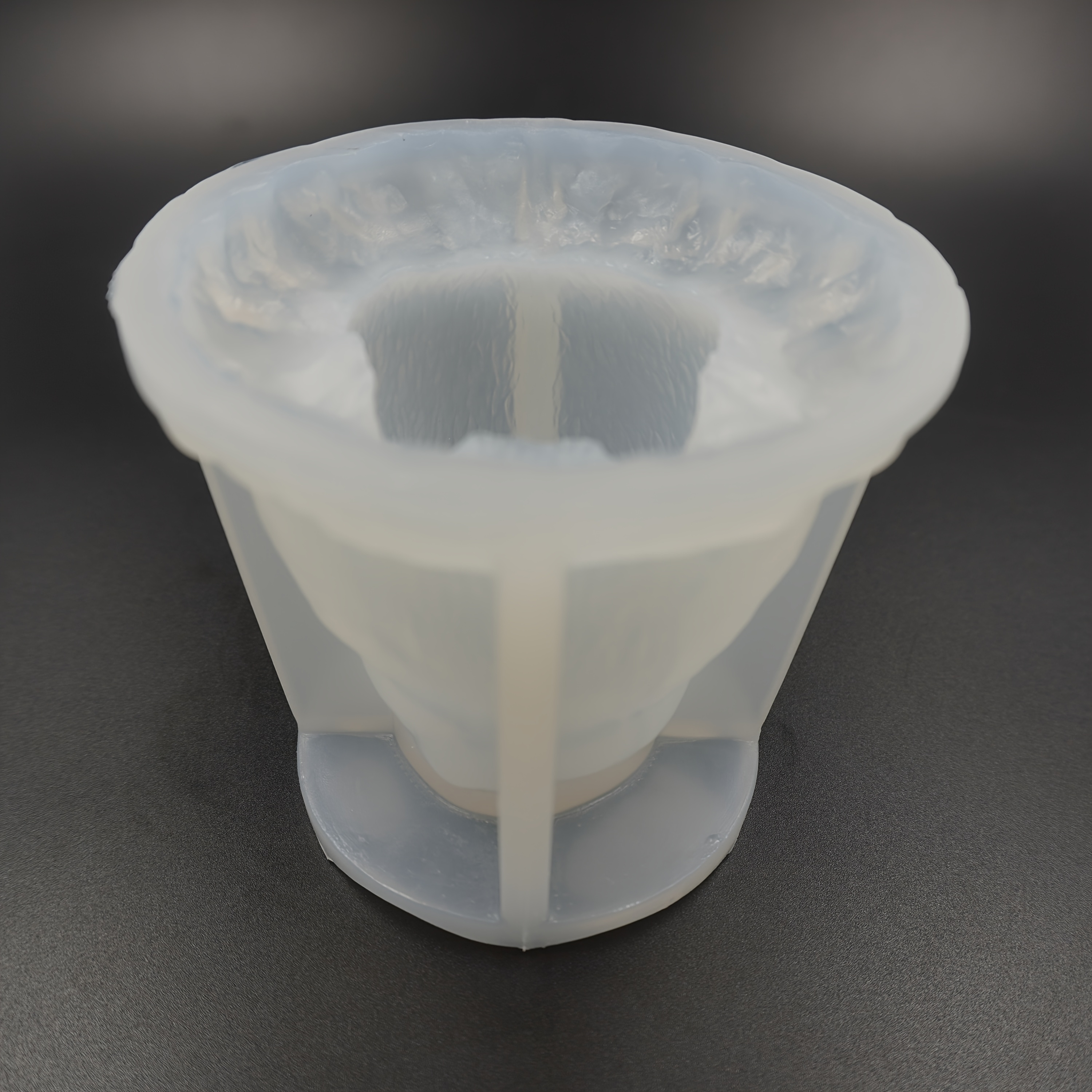 TEMU 1 moule en silicone penguin , moule à , moule à cire pour bougies de penguin pour bébé, de de dessin 3D, moule à cire en résine pour bougies