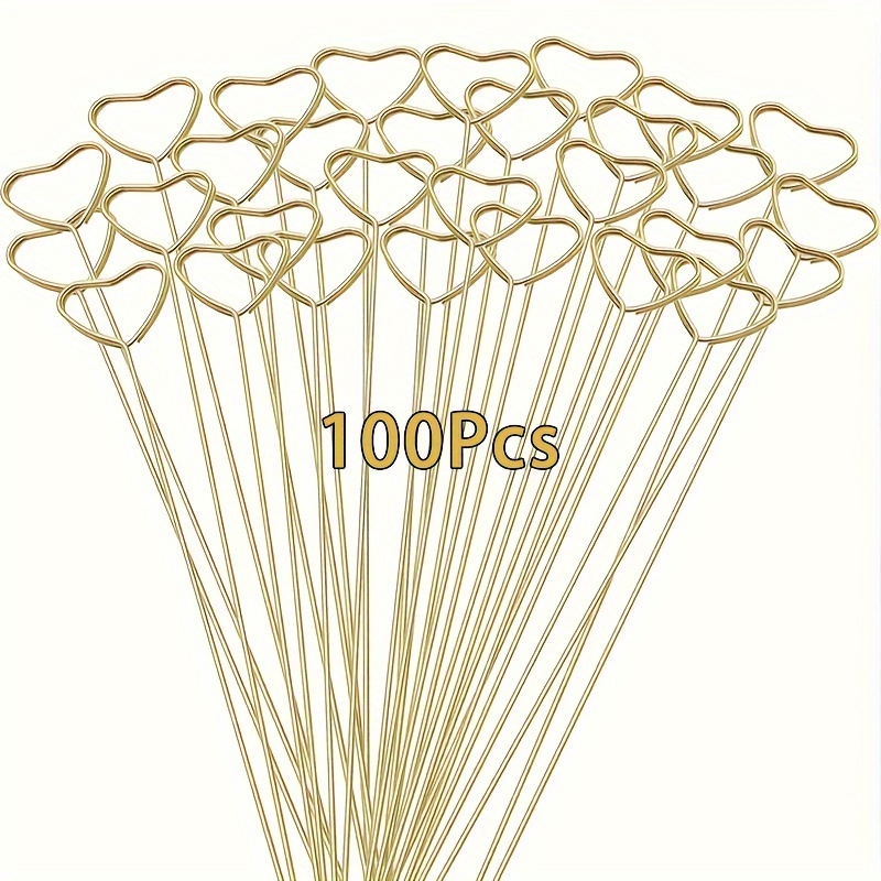 

100pcs Supports de en en de - Pinces de bouquet de polyvalentes fleuristes, le , , les décorations de et de