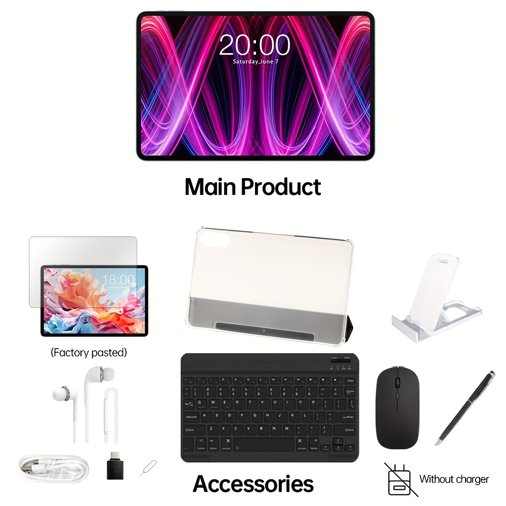 Teclast T60PLUS タブレット (MTK(G88)8コア1.8GHz t60plus タブレット（mtk(g88) 8コア 1.8ghz/6gb /128gb rom