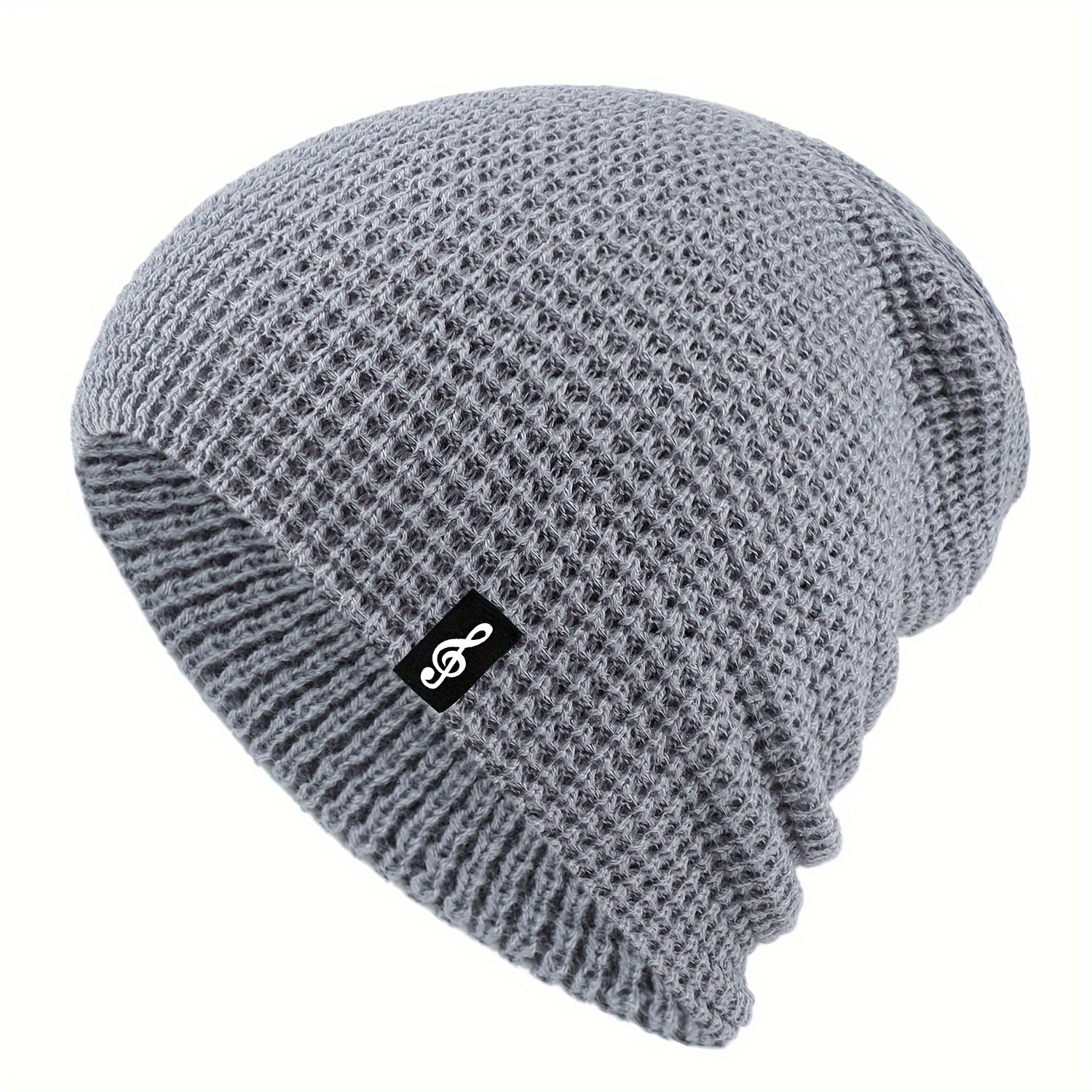 TEMU Note Beanie - Warm Skull Knit Hat For Autumn And Winter, Soft And Stylish Unisex Multi-functional Winter Suitable For Most Sizes. Perfect For