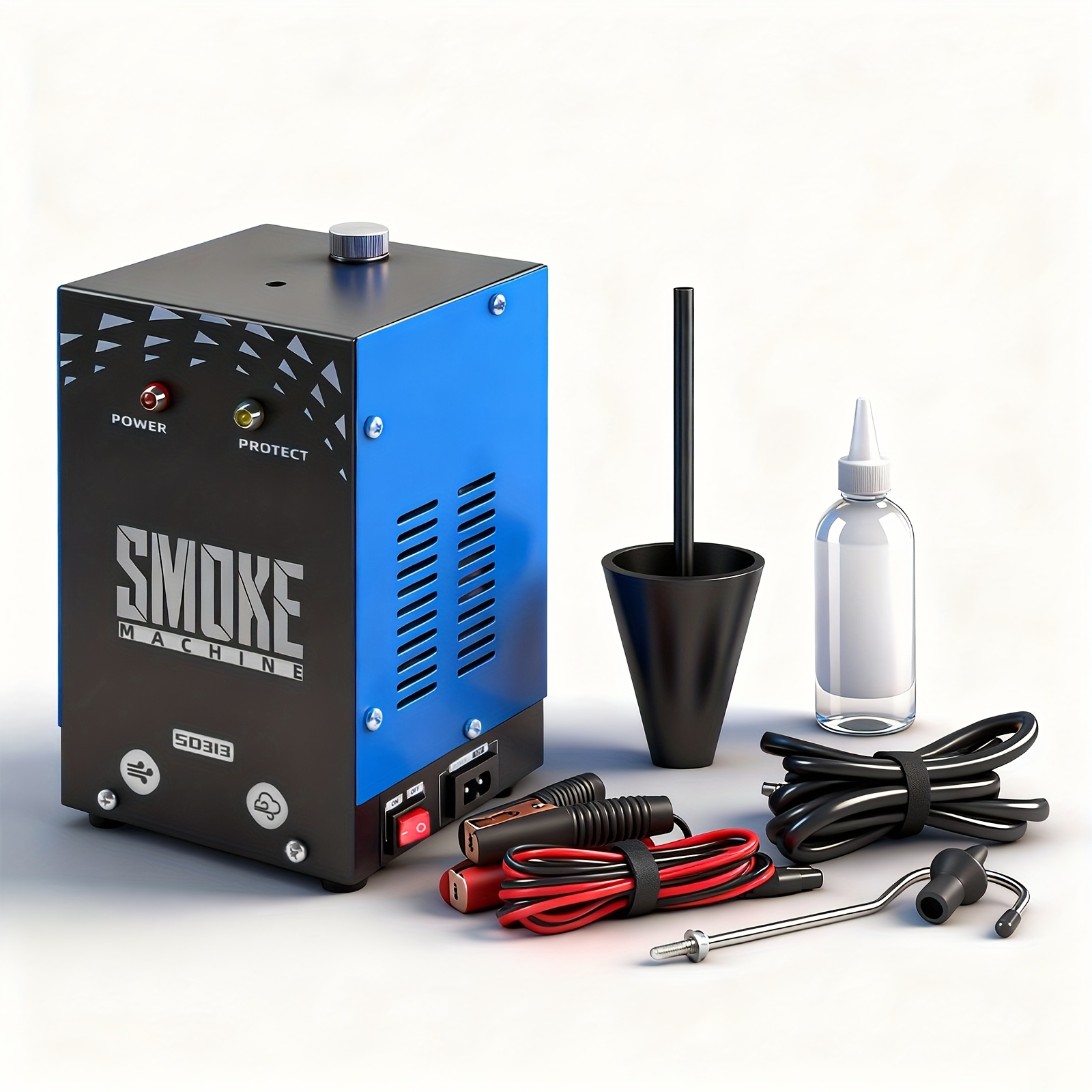 ANCEL S200 Smoke Leak Detector Automotive EVAP Smoke Machine Vacuum Leak Detector Tester Built-in Air Pump Vacuum Leak Smoke Diagnostic Tester For Car/Motorcycle/Truck - Foto 14