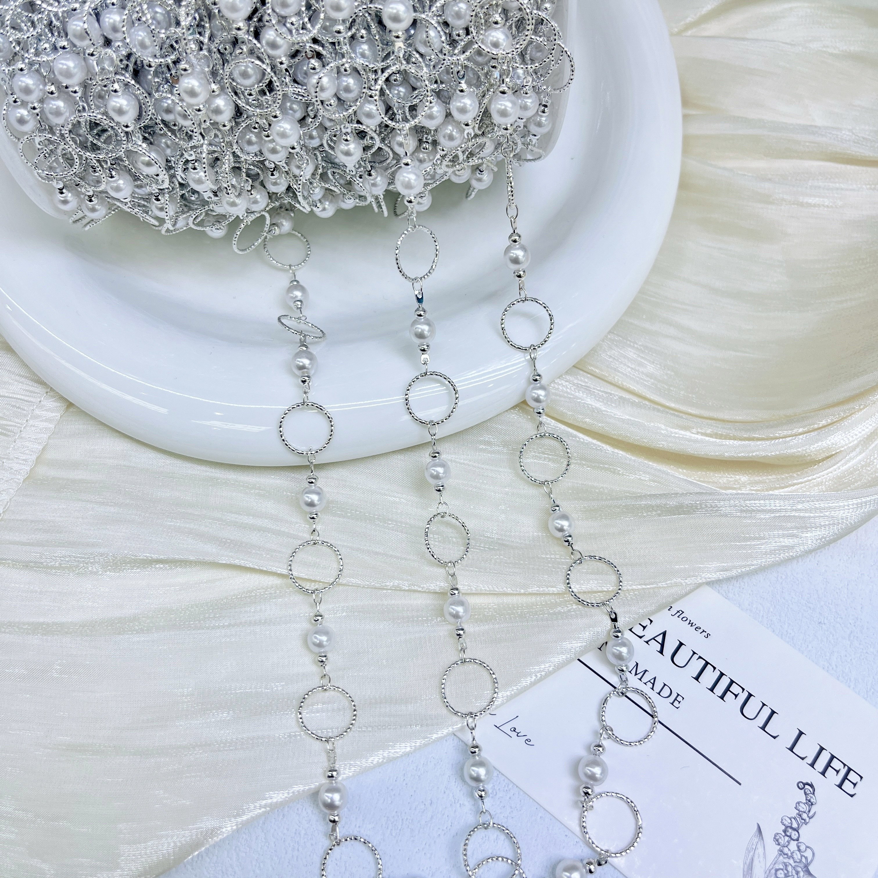 Image of 100cm/39.37 Inch Fashionable Chain, With -garde And , Jewelry Making Chain Suitable For Handmade Necklace, Bracelet, Earring Design And Special Gifts