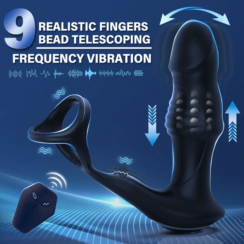 Male Toys Vibrating Anal Butt Plug & Prostate Massager - Remote Control, Waterproof, For Men & Women Mayvillage Adult Toy Male Toys Vibrating Anal Butt Plug & Prostate Massager - Remote Control, Waterproof, For Men & Women Mayvillage Adult Toy