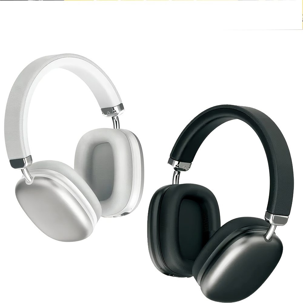 Head-mounted Headphones, Foldable Lightweight Headphones, High-quality , Suitable For Travel, Office, Laptops, Phones (2-pack)