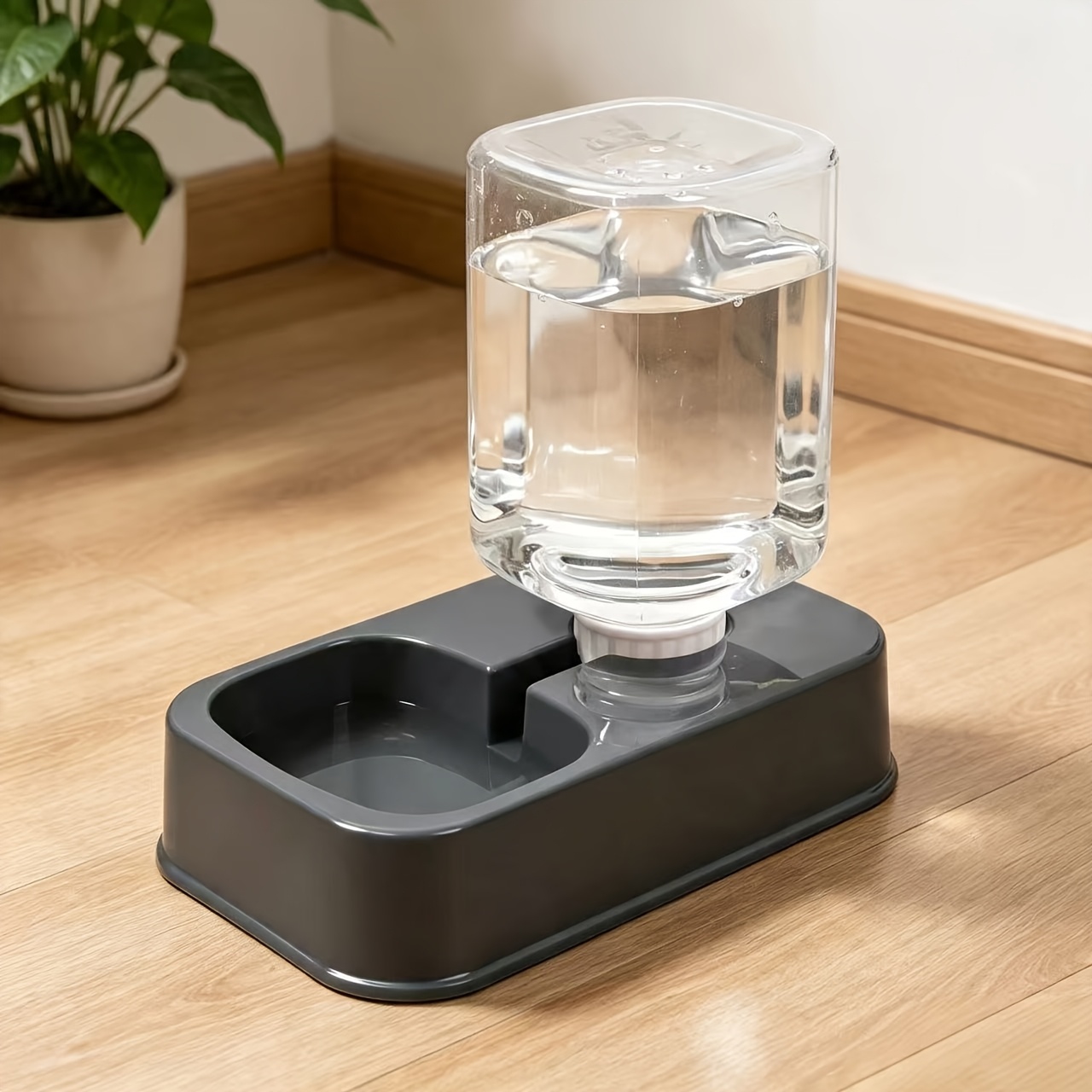 TEMU 2026, dispensador automático de comida y agua para gatos y perros de 1/2 piezas - Juego de cuenco de comida y bebedero para mascotas - Control