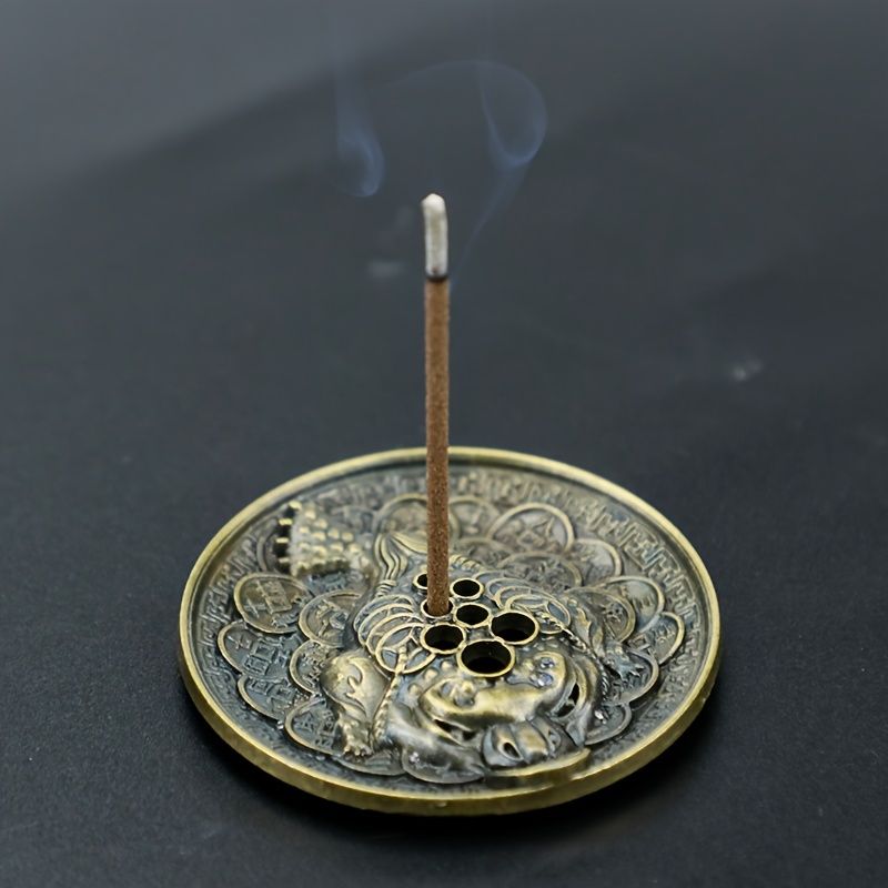 1pc Incense Holder, Suitable For Placing Incense, For Relaxation, Meditation And Home Decor, Applicable For Festivals, Including Christmas, Halloween, Easter, Hanukkah, Thanksgiving