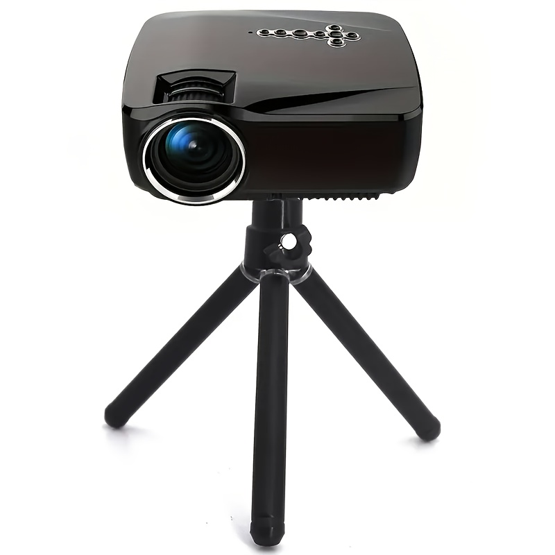 Multifunctional Mini Projector Tripod, Telescopic Desktop Stand, Portable Aluminum Alloy Selfie Stick - 360° Rotatable, Adjustable Height, Suitable For Cameras, Projectors, Telescopes, And Webcams