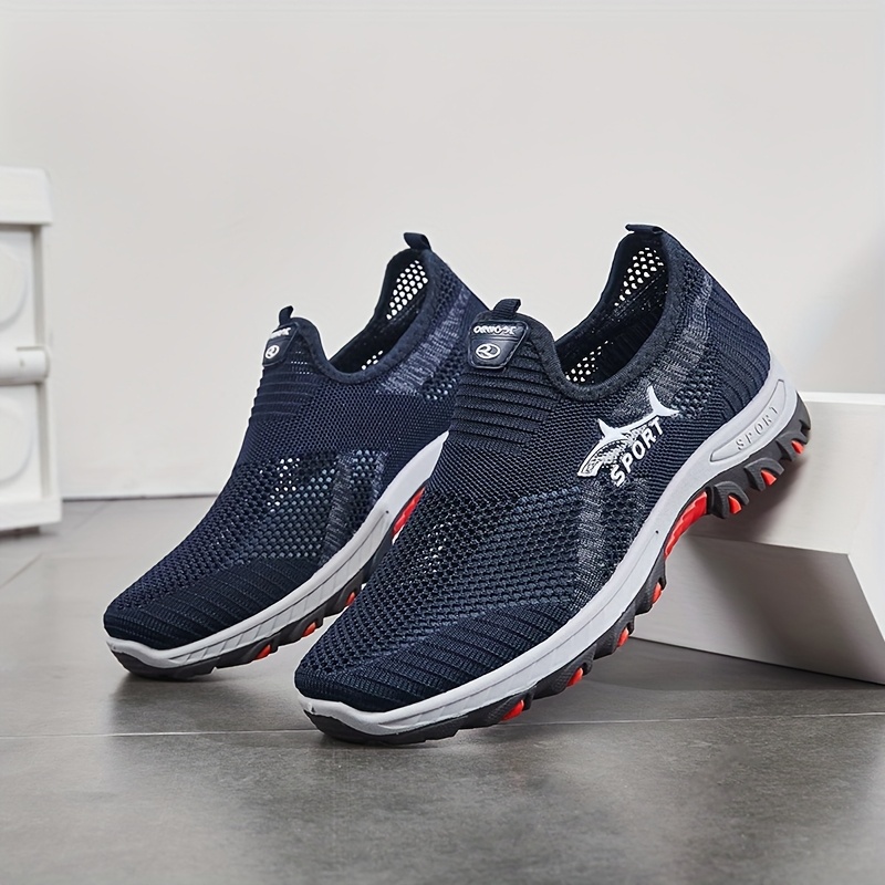 *'s Breathable Slip-Resistant Running Shoes Lightweight Low-Top Athletic  Sneakers with Cushioned for Hiking, Outdoor Casual Wear, Grey