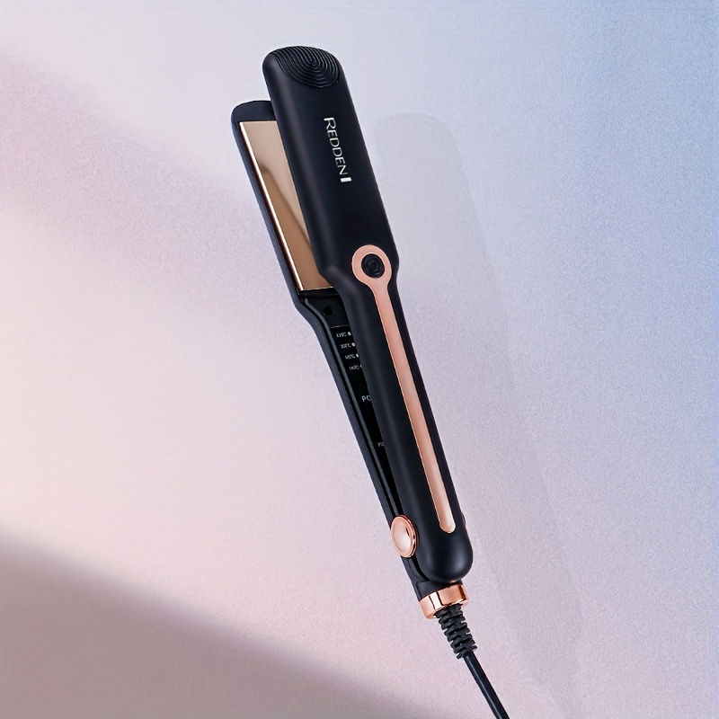 TEMU Automatic Hair Straightener Flat Iron Hair Straightener And Hair Curler Hairstyling Tools, For All Hairstyles, Fast Multifunctional Hair