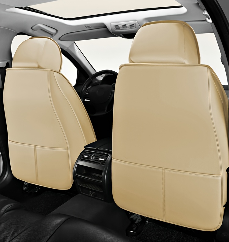  premium pu leather car seat covers breathable compatible cushions for men women fit durable stylish interior protection details 10