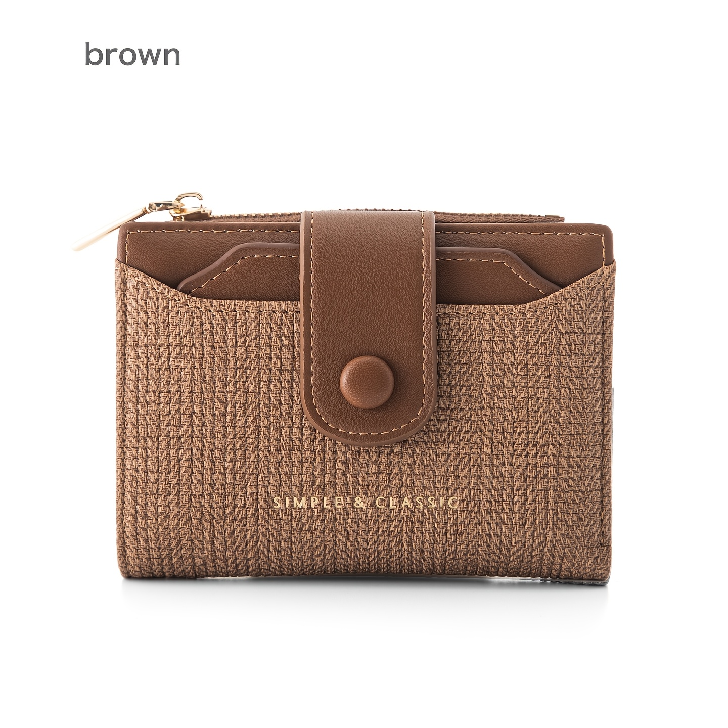 A Vintage Elegant Women's Wallet, A Multi-functional Daily Commuter Wallet For Women