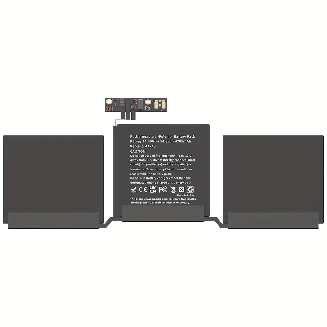 Replacement A2389 Battery For MacBook Air 13" A2179 & M1 A2337 (2020) – 49.9Wh, 6-Cell, 11.39V – 3-Year Warranty