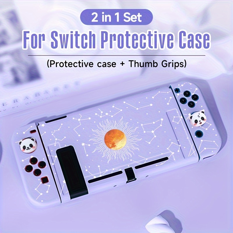 Funda transparente antipolvo para Nintendo Switch y Switch OLED,  antiarañazos, impermeable, funda protectora de acrílico transparente, caja  de