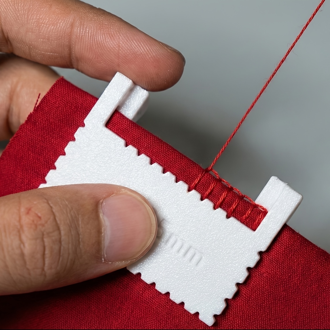 herramienta de acabado de costuras de   con bisagra resistente, 3 piezas |   3 tamaños (3 mm/4 mm/5 mm), con diseño resistente a pinchazos, pasadores guía de   cara,   de posicionamiento lateral |   de costuras de tela ergonómico, bisagra resistente