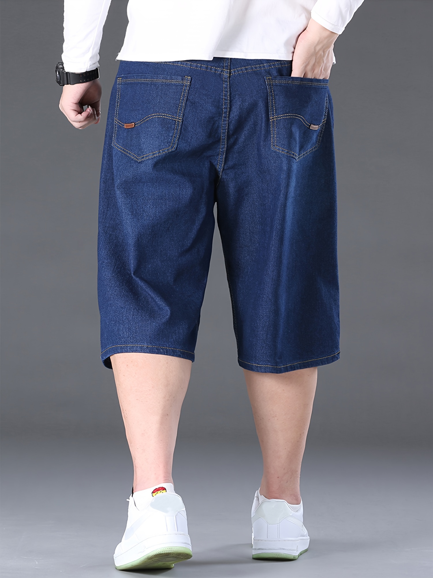 Cool Patch Denim Short  Pantalones con parches, Ropa de hombre, Estilos de  ropa