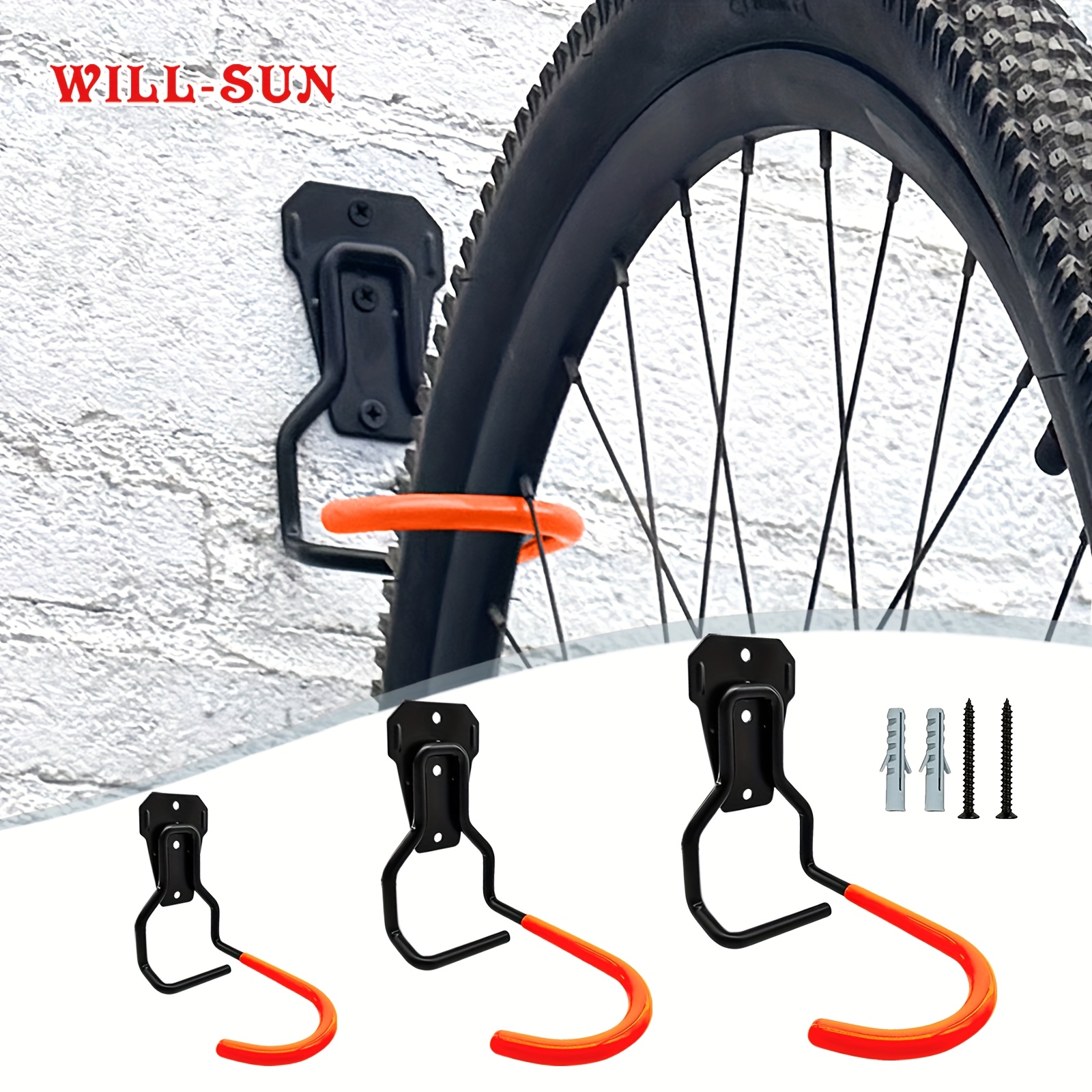 wall bicycle holder steel bicycle wall mount bicycle hook Temu