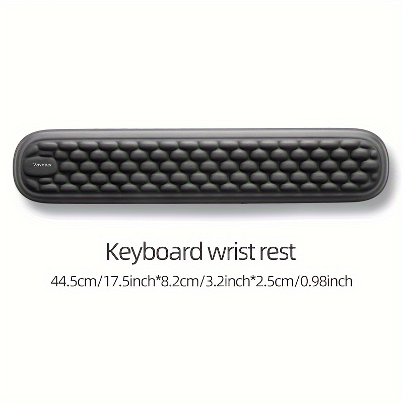 A Keyboard And Mouse Wrist Rest Elbow Rest Palm Rest Ergonomic Wrist Support Pad Desk Computer Additions Soft Memory Foam Sponge Armrest Pad Palm Office Laptop Typing