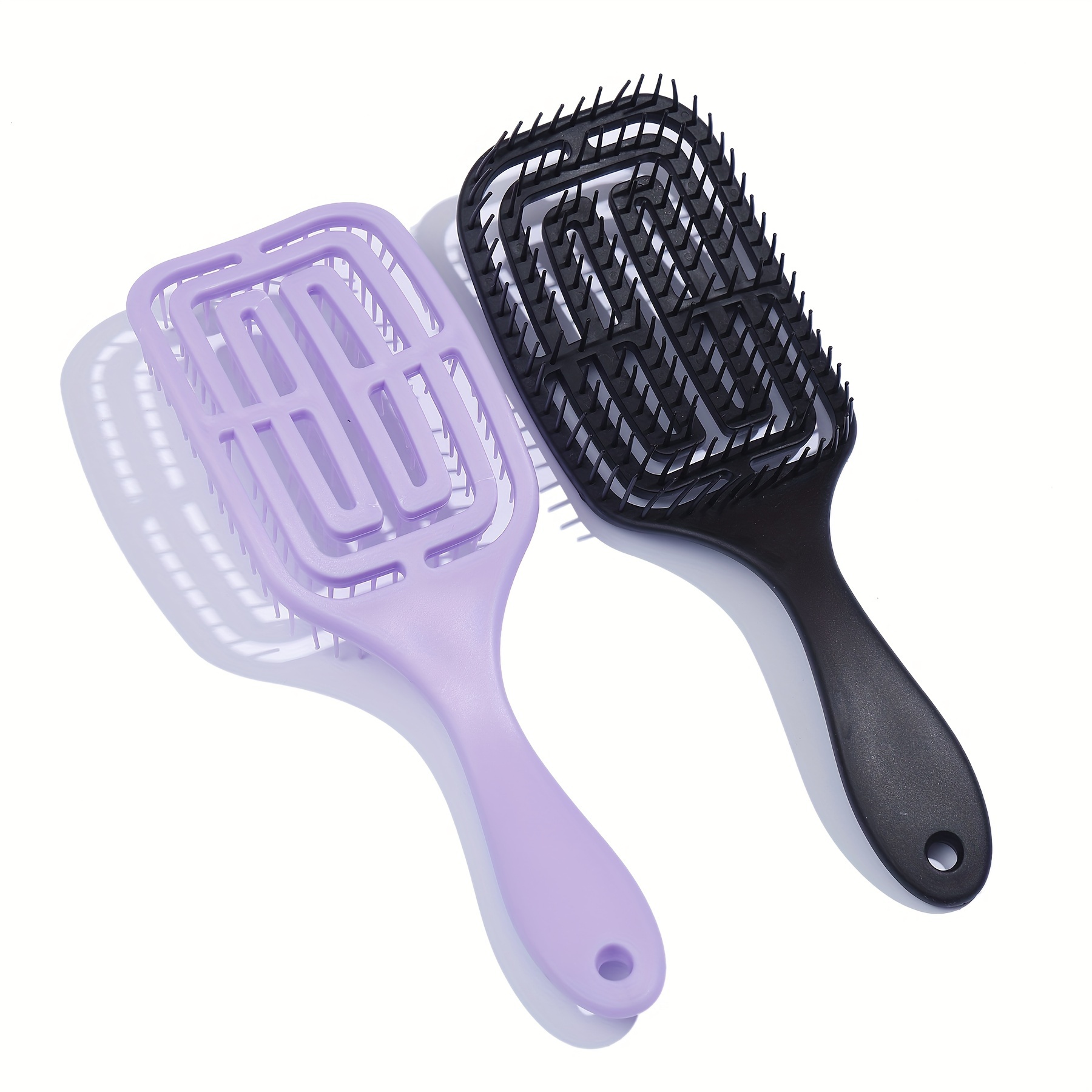 

1pc Detangling Hair Brushes Set, Plastic Paddle Brush, Scalp Massage Comb, Suitable For Wet And Dry Hair, Hairdressing Tool For Men And Women