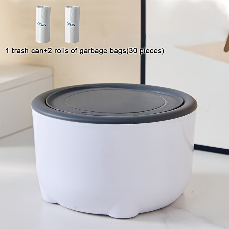 Fully Enclosed Odor-proof Cat Litter Box - Sealed Design, Ideal For Home Use, Pet Waste Disposal | Round Litter Box | Practical Pet Supplies