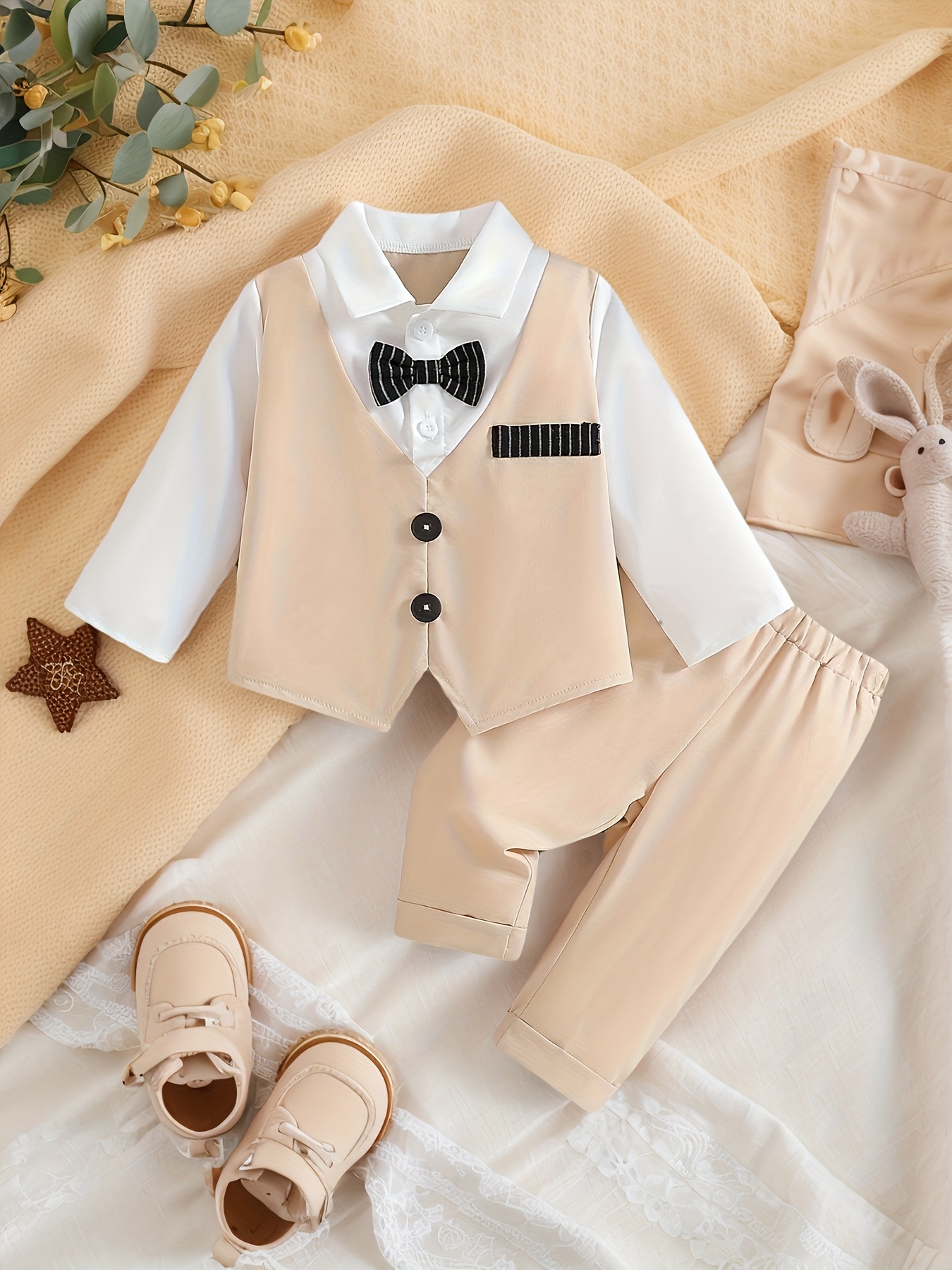 Tie Birthday Clothes For Year Old Boy Odeerbi Toddler Two-piece