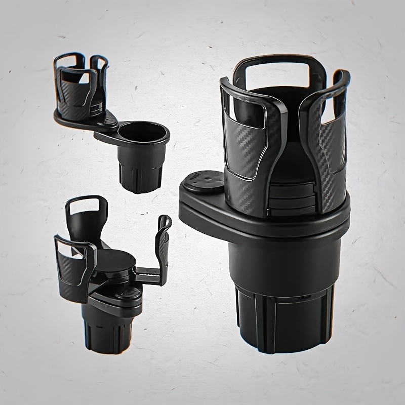 TEMU Set Car Cup Holder Extender 2-in-1, , Suitable For , Hydroflask And Other Large Bottles/cups, Top Extends To 3-6.2 Inches