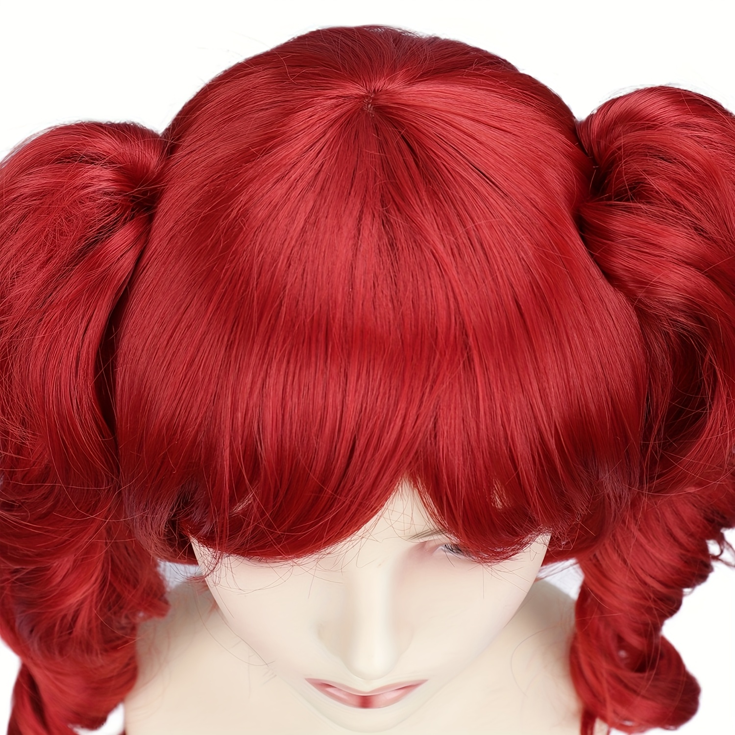 womens heat resistant synthetic fiber curly red wig with blonde roots   style hair   costume for halloween circus cosplay comfortable   wavy   vibrant   versatile for themed parties casual attire ideal for   inspired looks suitable for all beige tones durable   anime cosplay perruque cosplay perruque halloween cosplay women halloween costume women Product details 10