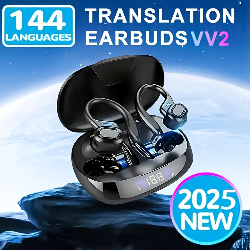 

144 Language Ai Intelligent Earphones - Translation, Travel, Work, And