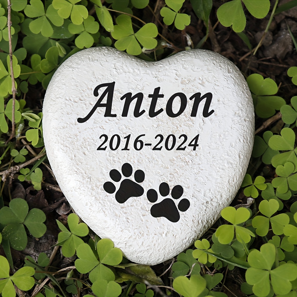 Custom Made Memorial Garden Stone for Pets