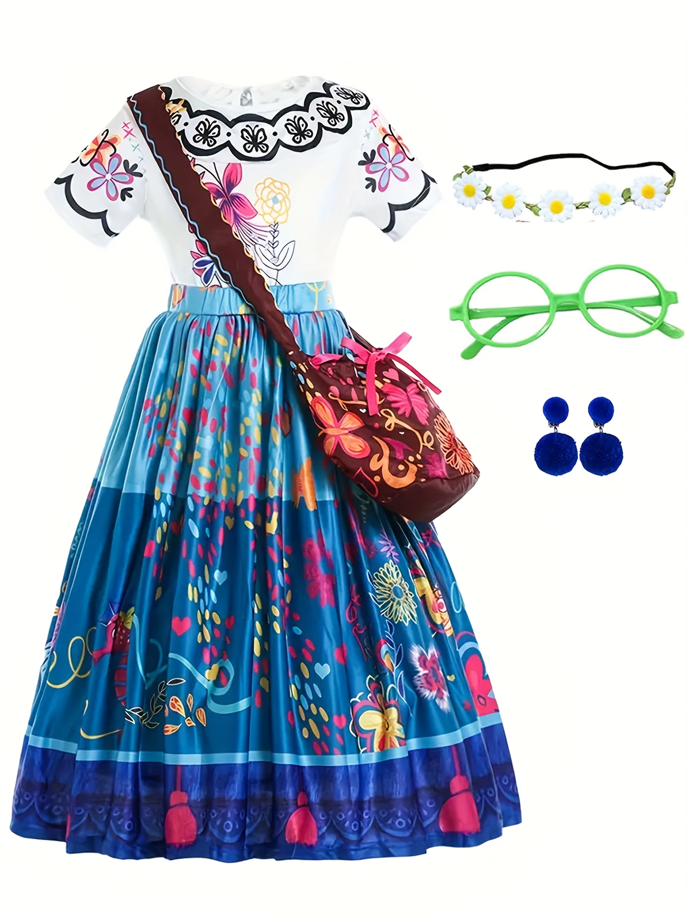 strapless open back dress Mideer 3-in-1 Princess Dress-Up & Makeup Set Gift Toy – DIY Fantasy Play with Outfits & Gems main image 0