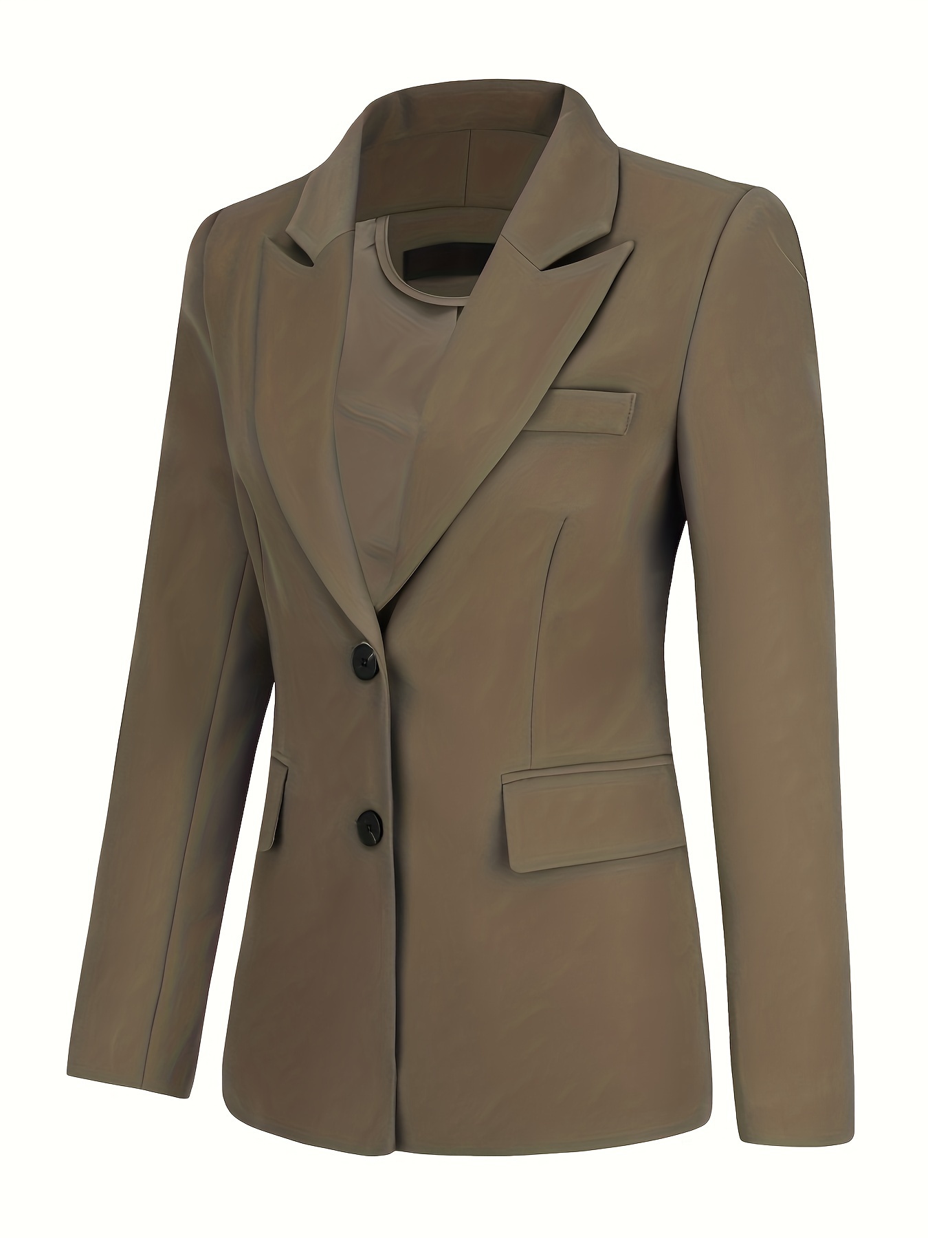 スーツ PATOU Women Suit Jackets JA0420185220A Brown Patou Brown Wool Blend Blazer | italist