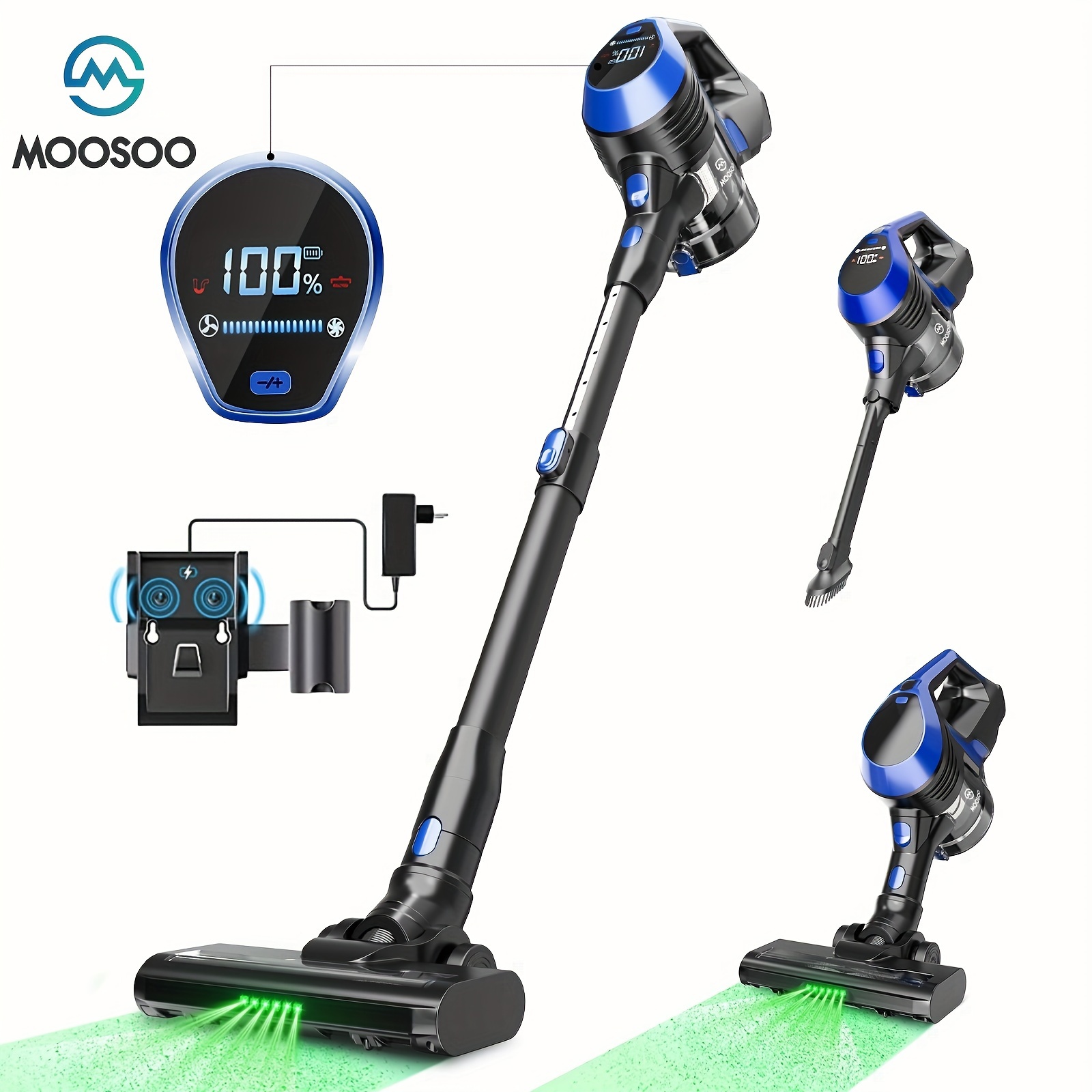 Xc1 Cordless Vacuum Led Display 1 Lightweight Stick Temu 