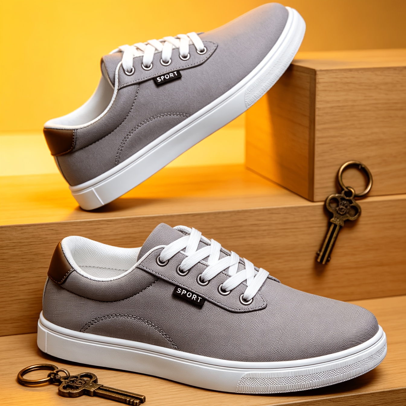 Men'S Fashion Easy Casual Sports Sneakers Men'S Shoes All-Season Canvas Shoes