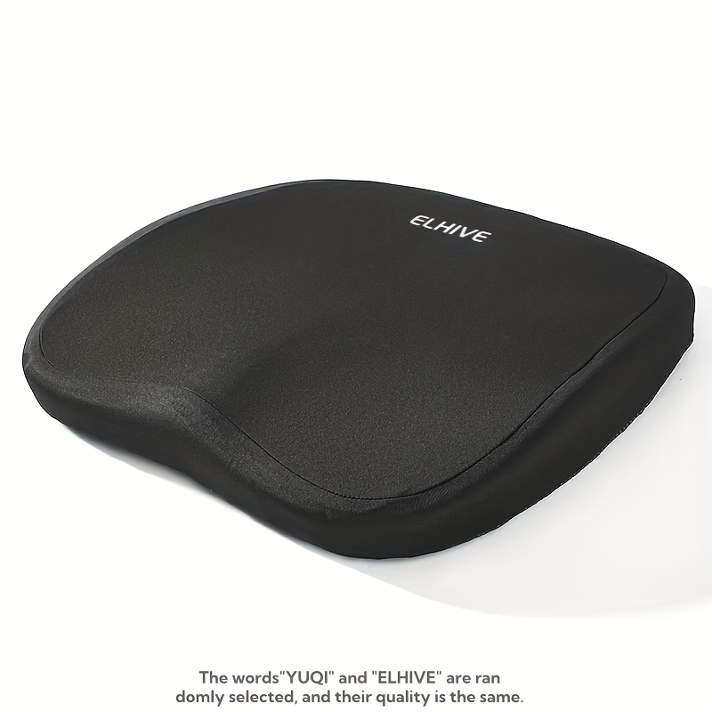 Image of Ergonomic Memory Foam Seat Cushion – Single Piece Car Seat Booster For Driver Side, Enhances & Support – Ideal For Office Chairs, Home Desks, Long Drives, And Commuting. In 3 Colors