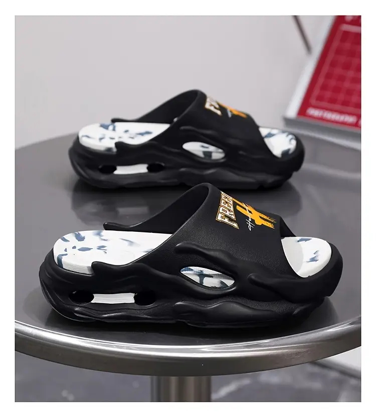2024 trendy womens summer slides thick sole non slip durable eva sandals for outdoor beach wear Product details 7