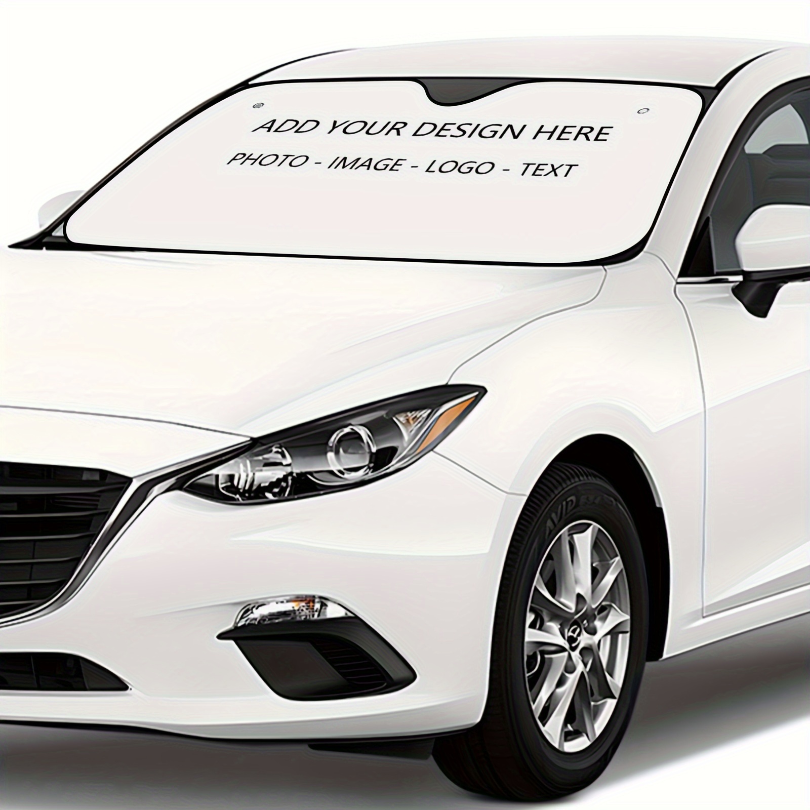 

Customized/personalized Photo Customized/personalized Text Name Car Windshields Provides Protection From Sunlight