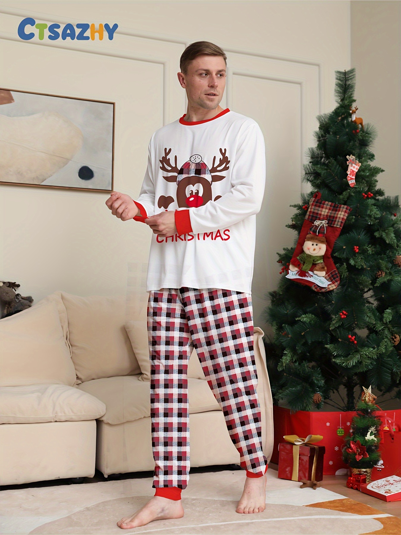 Pijamas Para Hombre Shein Pijama Shein Ropa Para Navidad Pijamas