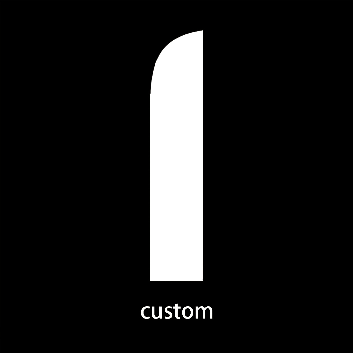 TEMU Drapeau à plumes personnalisé simple face, bannière de plage personnalisée, extérieure