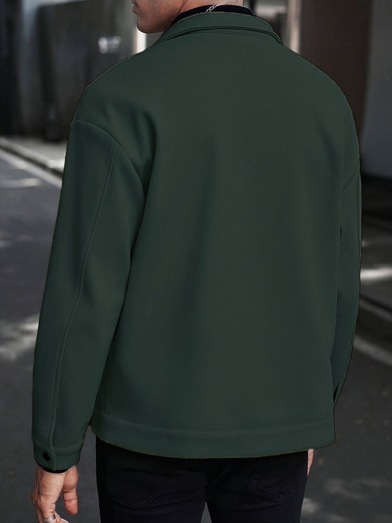 New Cross-Border Trendy Lapel Jacket, Men'S Loose And Versatile, Casual Short Coat, British Style Menswear