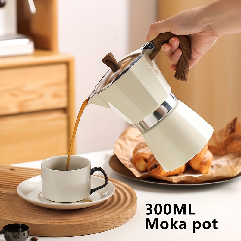 Cafetera Eléctrica Italiana Clásica Moka Pot Espresso Latte Estufa Gas  Camping