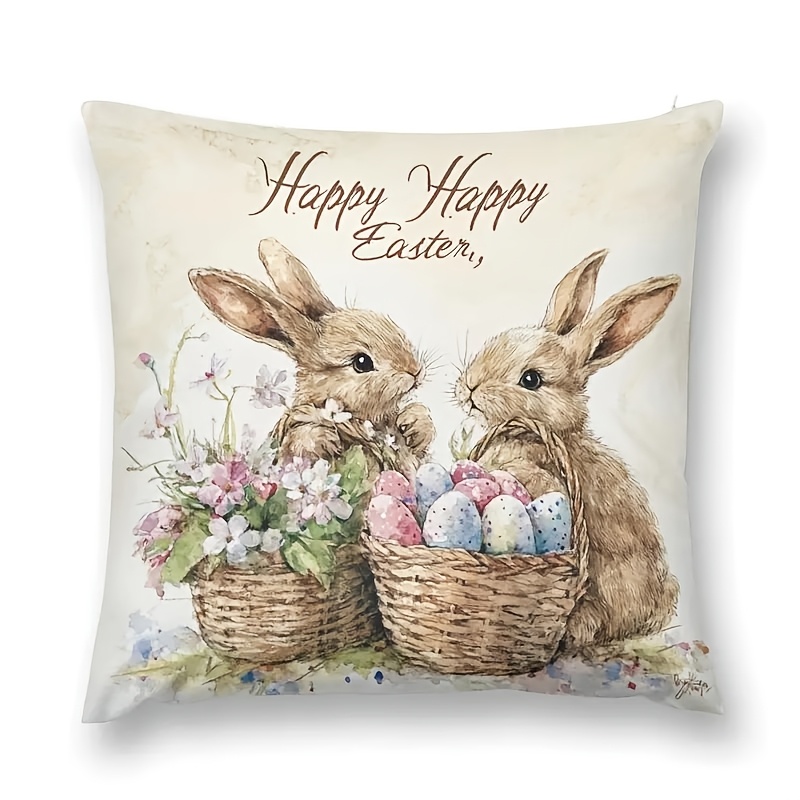 easter cushion covers sold on Temu Canada