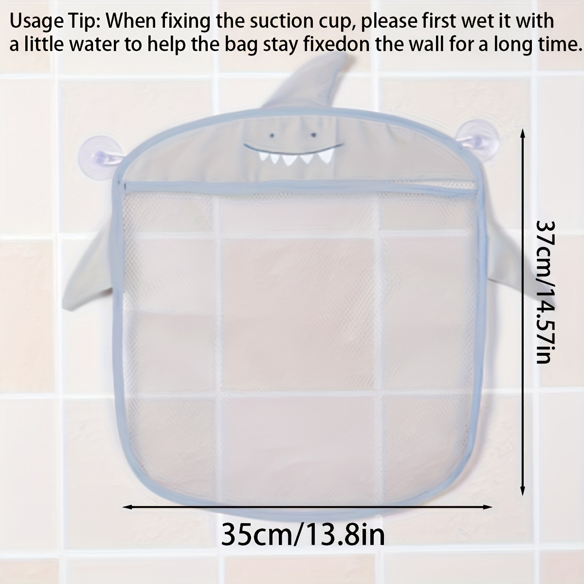 1pc Water Toy Storage Bag, Drain And Breathable Toy Drying Bag, Bathroom Storage Bag Halloween, Christmas Gift