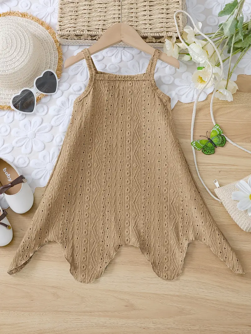 solid color sleeveless dress girls features a knitted mesh - Temu Cyprus solid color sleeveless dress girls features a knitted mesh - Temu Cyprus