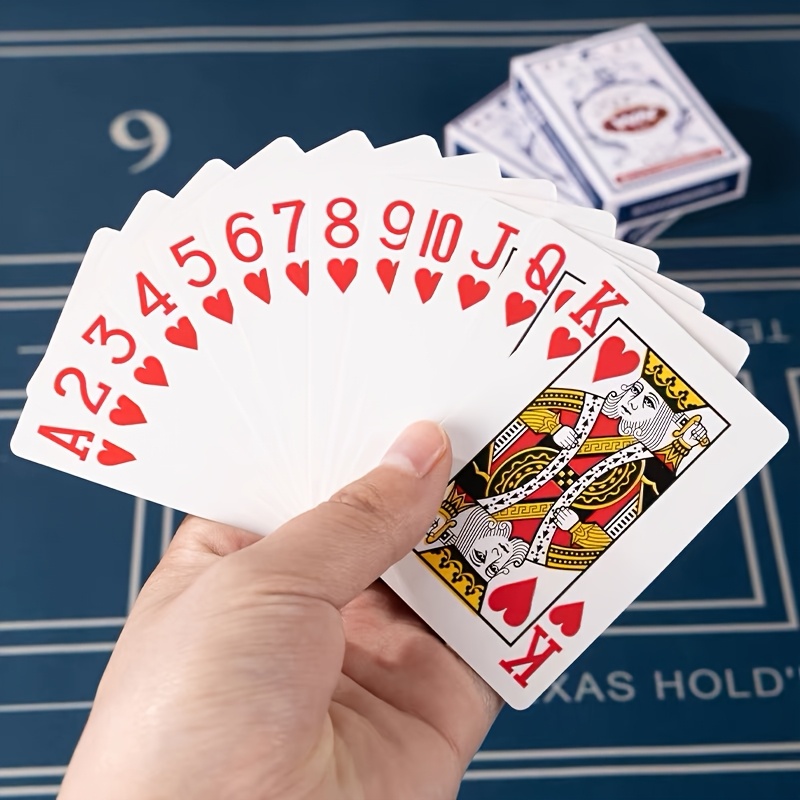 5 packs/10 packs of standard poker size, coated paper, European poker, Canasta poker, party board game cards, indoor and outdoor leisure and entertainment products,