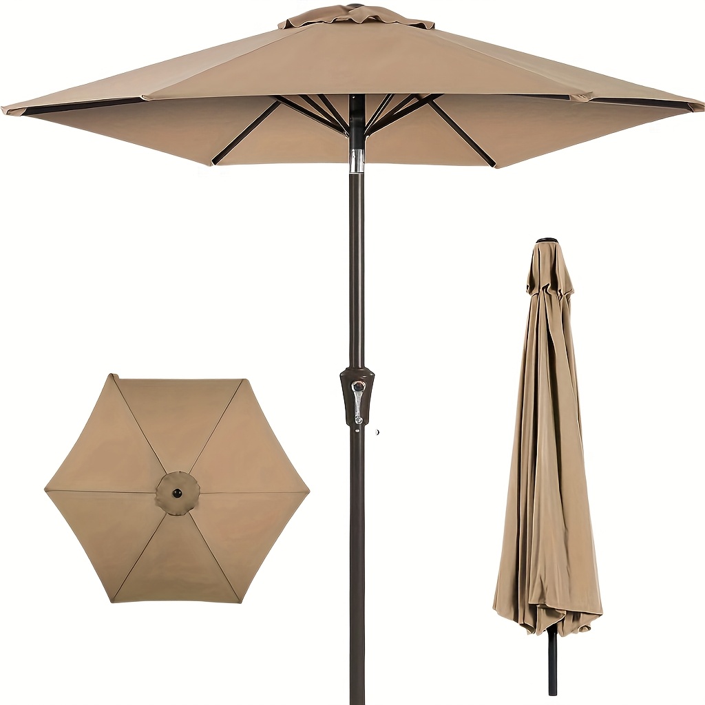 7.5' patio umbrella outdoor table market umbrella push - Temu 7.5' patio umbrella outdoor table market umbrella push - Temu